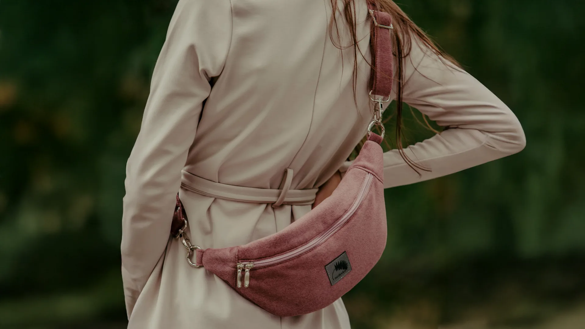 nerka damska z weluru tapicerskiego Karolina Audycka